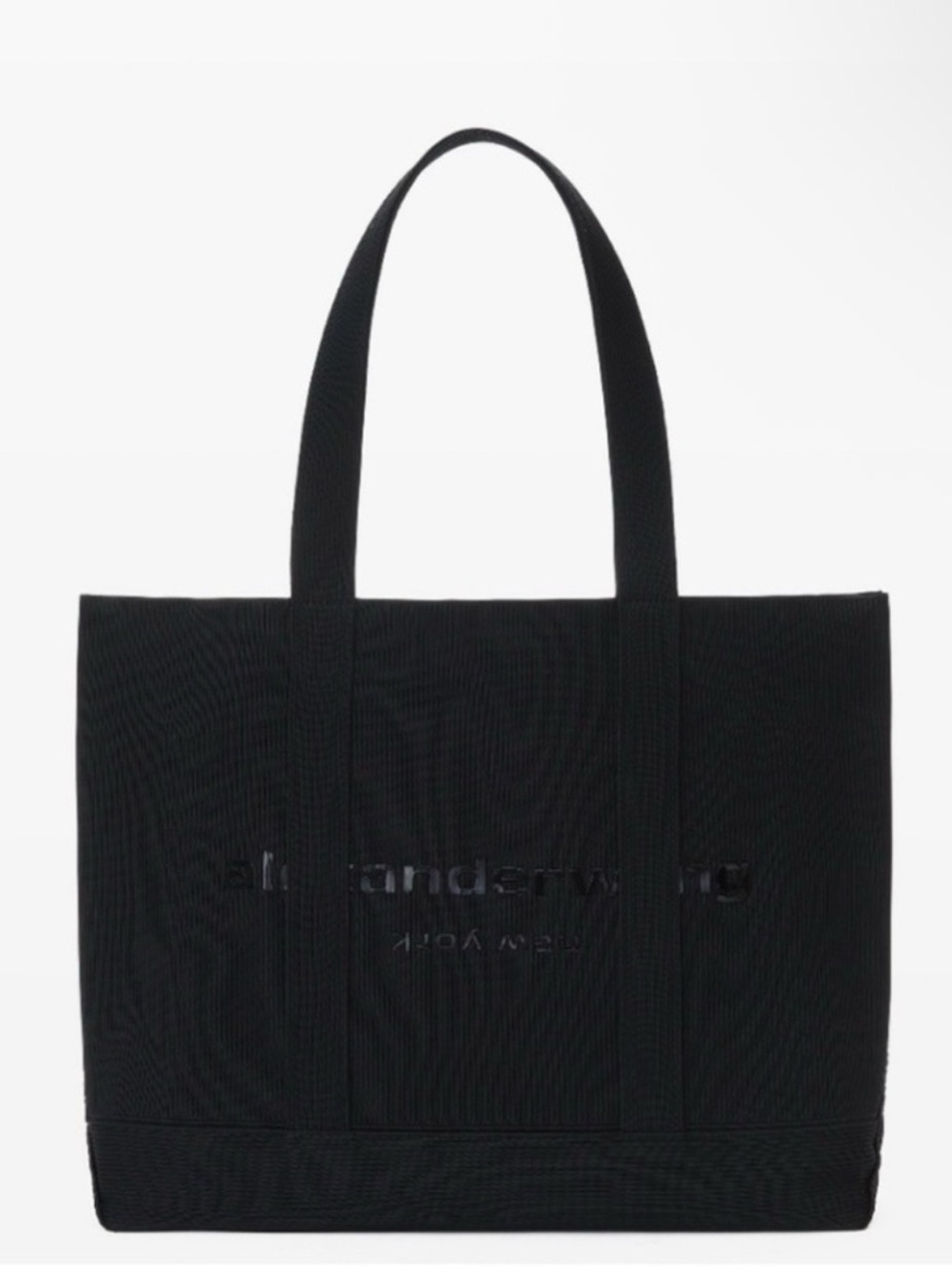 Alexander Wang Black knit tote bag